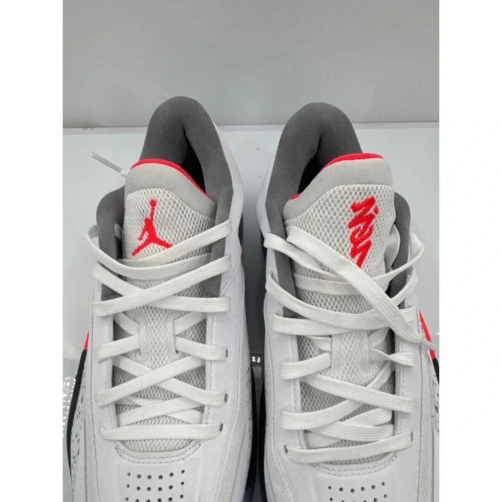 Jordan‎ Zion 3 White Black Bright Crimson Basketball Shoes FB1802-103 Mens 8.5